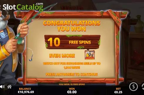 Скрин7. Wild Fishin Wild Ways слот