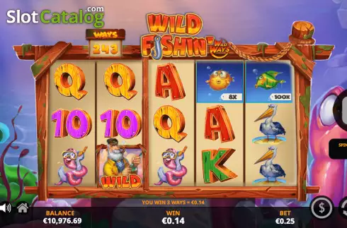 Скрин8. Wild Fishin Wild Ways слот