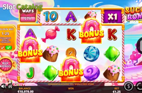 Скрин6. Sugar Bomb Multiboost слот