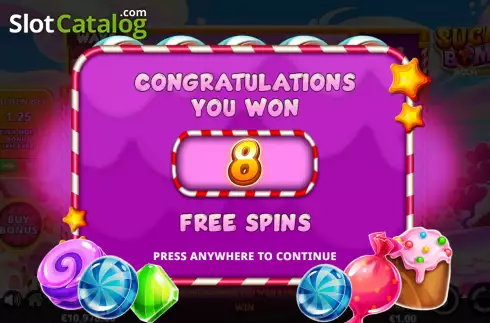 Скрин7. Sugar Bomb Multiboost слот