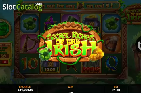 Скрин2. Secret Riches of the Irish слот