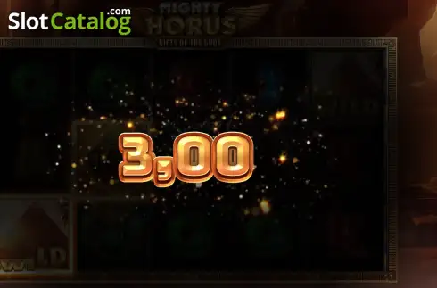 Скрин3. Mighty Horus Gifts of the Gods слот