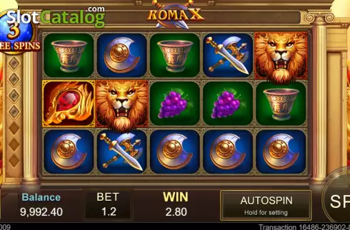 Скрин7. RomaX слот