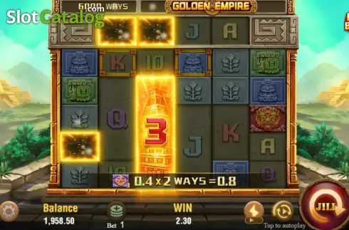 Скрин3. Golden Empire (Jili Games) слот