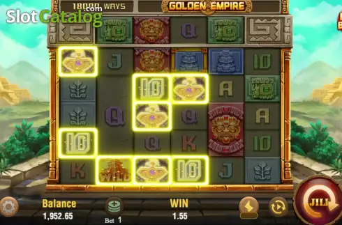 Скрин4. Golden Empire (Jili Games) слот