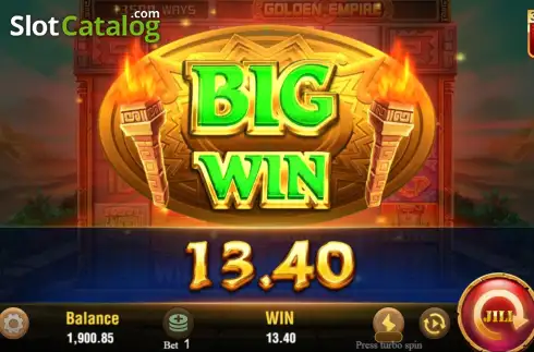 Скрин6. Golden Empire (Jili Games) слот