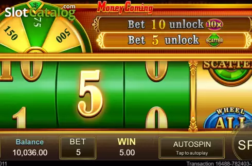 Скрин4. Money Coming слот