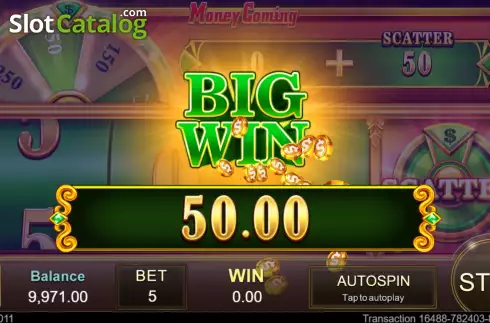 Скрин5. Money Coming слот