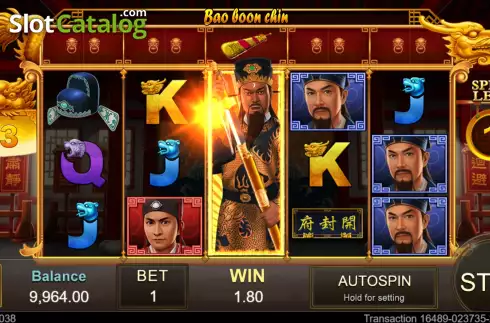 Скрин9. Bao Qing Tian слот