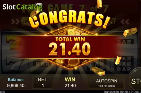 Скрин9. Lucky Goldbricks слот