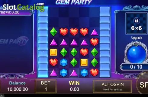 Скрин2. Gem Party слот