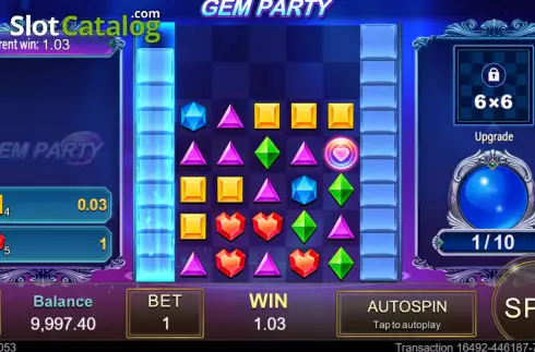 Скрин4. Gem Party слот