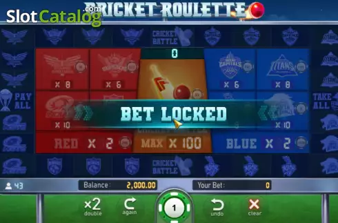 Скрин2. Cricket Roulette слот