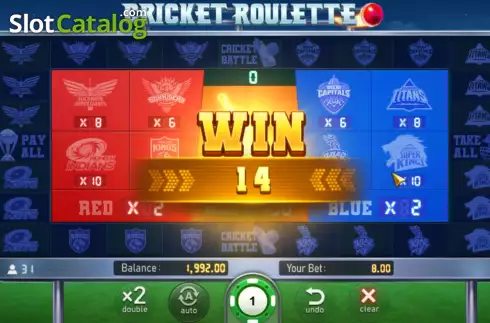 Скрин3. Cricket Roulette слот