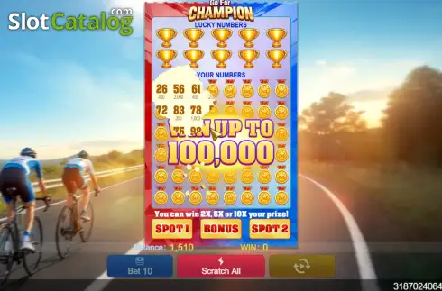 Скрин5. Go For Champion слот