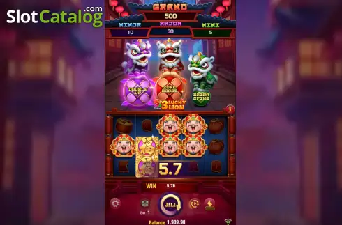 Скрин6. 3 Lucky Lion слот