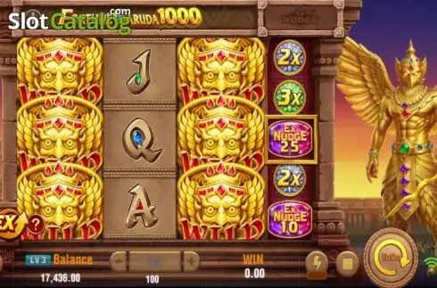 Скрин2. Fortune Garuda 1000 слот