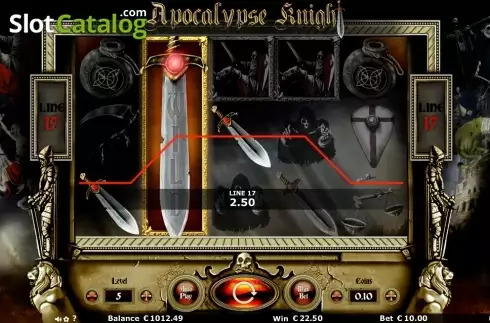 Скрин3. Apocalypse Knights слот