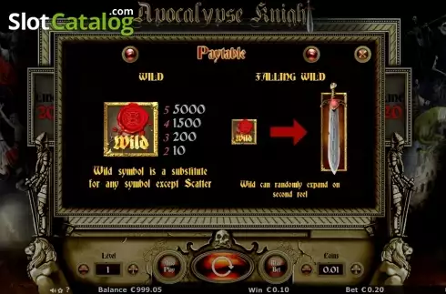 Скрин8. Apocalypse Knights слот
