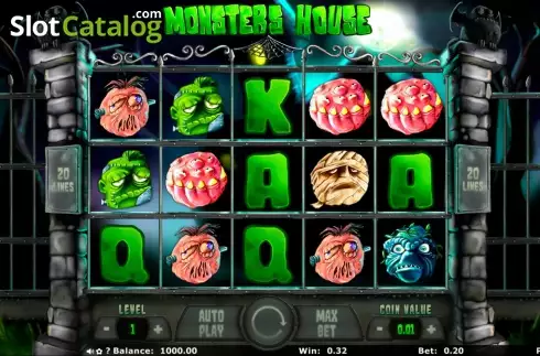 Скрин5. Monsters House слот