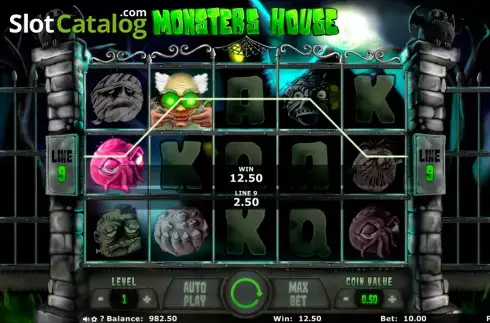 Скрин6. Monsters House слот