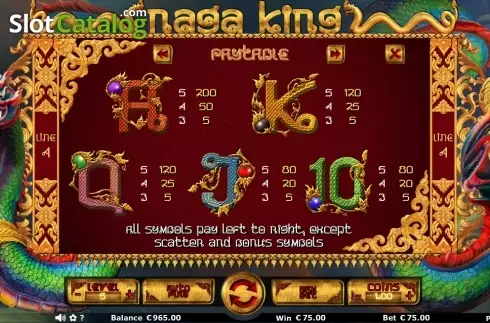 Скрин7. Naga King слот