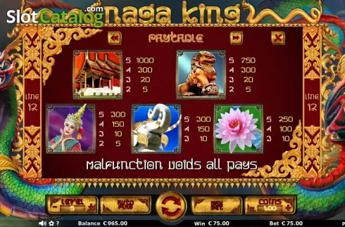 Скрин8. Naga King слот