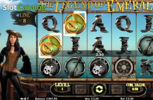 Скрин3. The Legend of Emerald слот