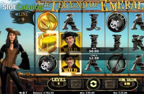 Скрин4. The Legend of Emerald слот