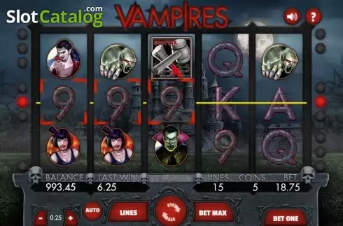 Скрин4. Vampires (Join Games) слот