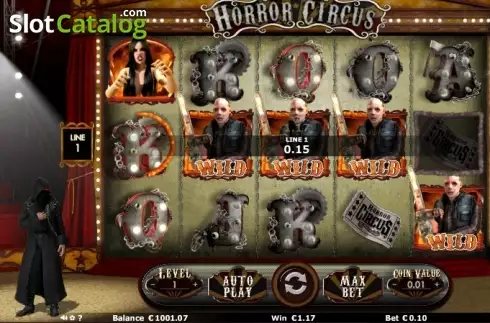 Скрин4. Horror Circus слот