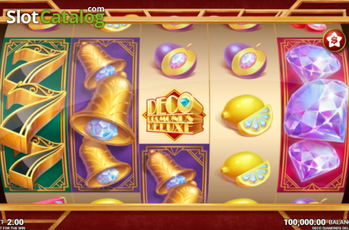 Скрин3. Deco Diamonds Deluxe слот