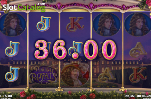 Скрин5. Rising Royals слот