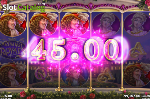 Скрин6. Rising Royals слот