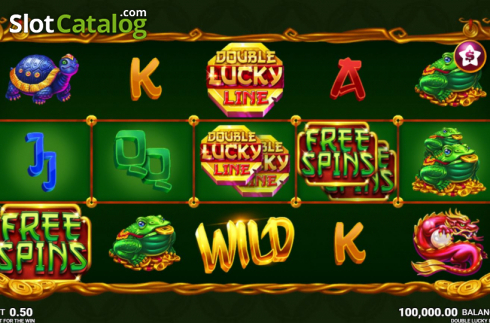 Скрин2. Double Lucky Line слот