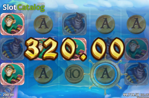 Скрин5. Treasure Skyland слот