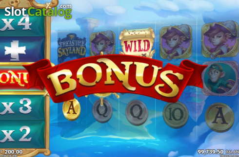 Скрин6. Treasure Skyland слот
