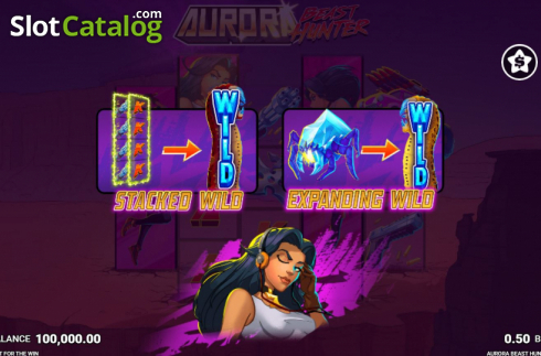 Скрин3. Aurora Beast Hunter (Аврора Бист Хантер) слот