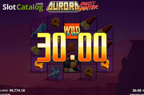 Скрин5. Aurora Beast Hunter (Аврора Бист Хантер) слот