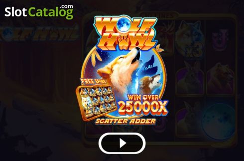 Скрин2. Wolf Howl слот