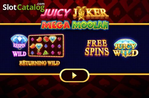 Скрин2. Juicy Joker Mega Moolah слот