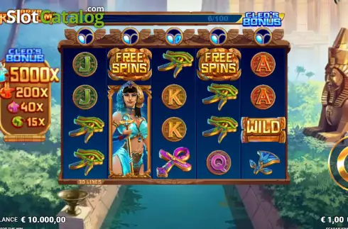 Скрин3. Scarab Kingdom слот
