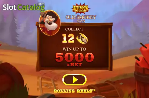 Скрин2. Big Boom Riches слот