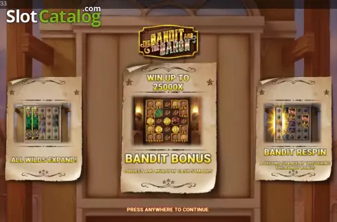 Скрин2. The Bandit and the Baron слот