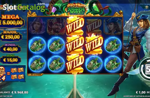 Скрин6. Adventures of Captain Blackjack слот