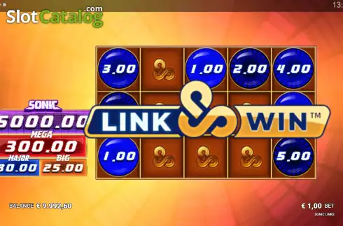 Скрин5. Sonic Links слот