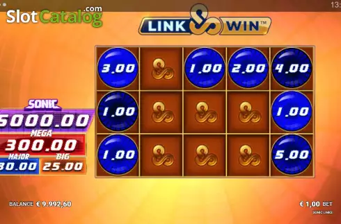 Скрин6. Sonic Links слот