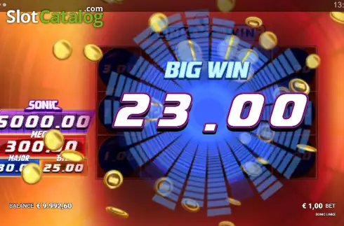 Скрин8. Sonic Links слот