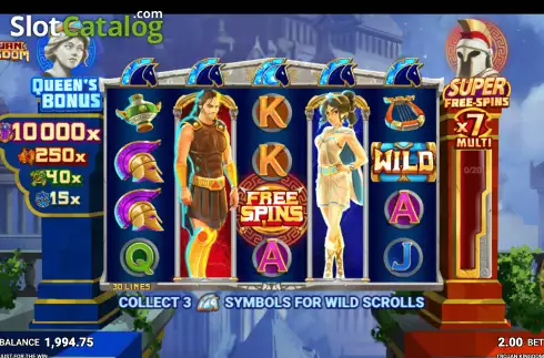 Скрин3. Trojan Kingdom слот