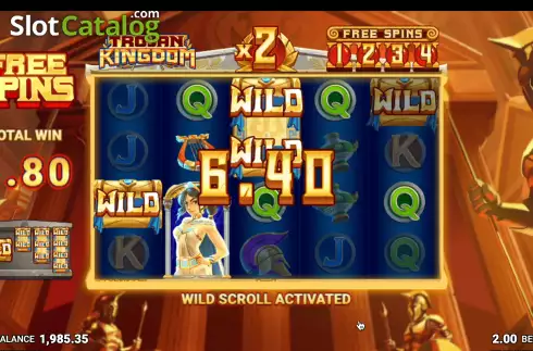 Скрин8. Trojan Kingdom слот